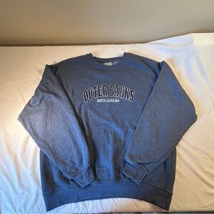 Outer Banks Heather Blue Swestshirt XL